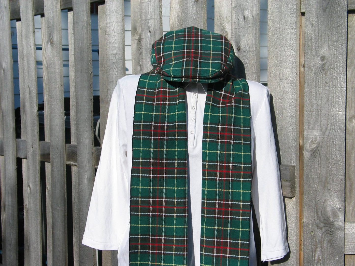 Newfoundland Tartan Scarf And Flat Cap-Taylors Tartans