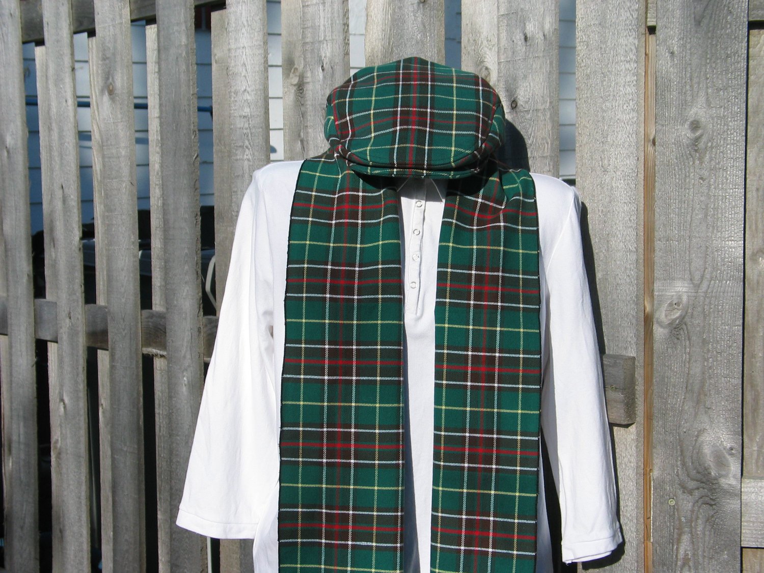 Newfoundland Tartan Scarf And Flat Cap-Taylors Tartans