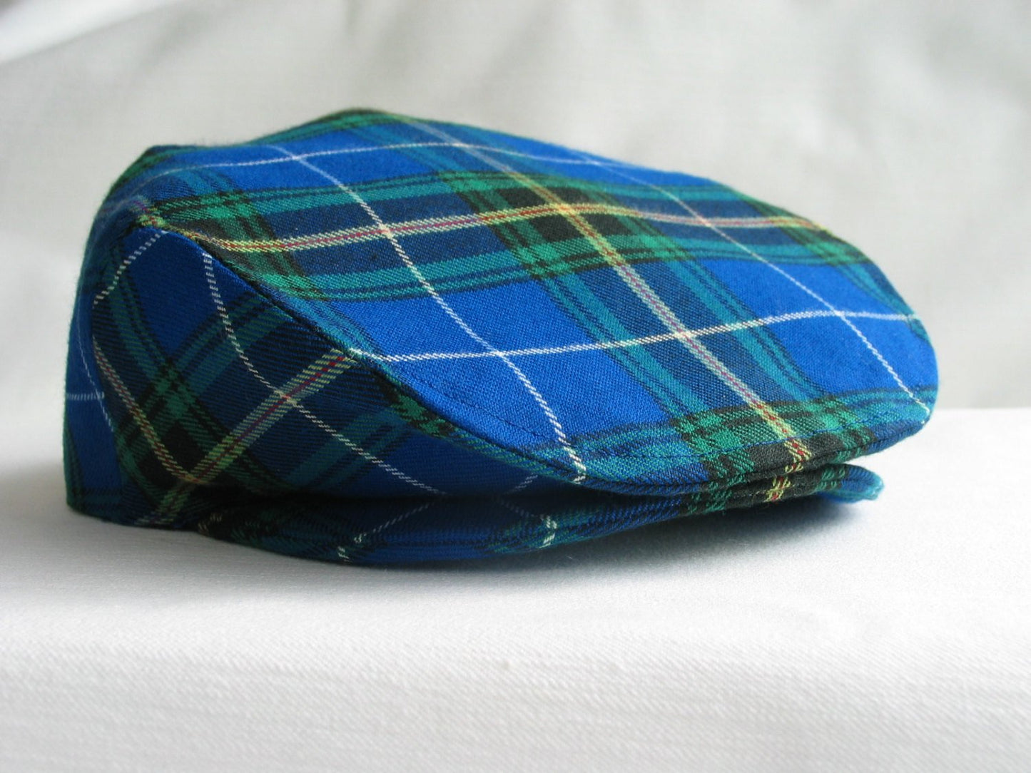 Casquette plate pour homme tartan de la Nouvelle-Écosse, bretelles, nœud papillon