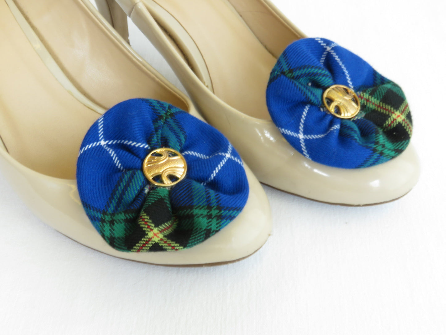 Nova Scotia Tartan Shoe Clips-Taylors Tartans