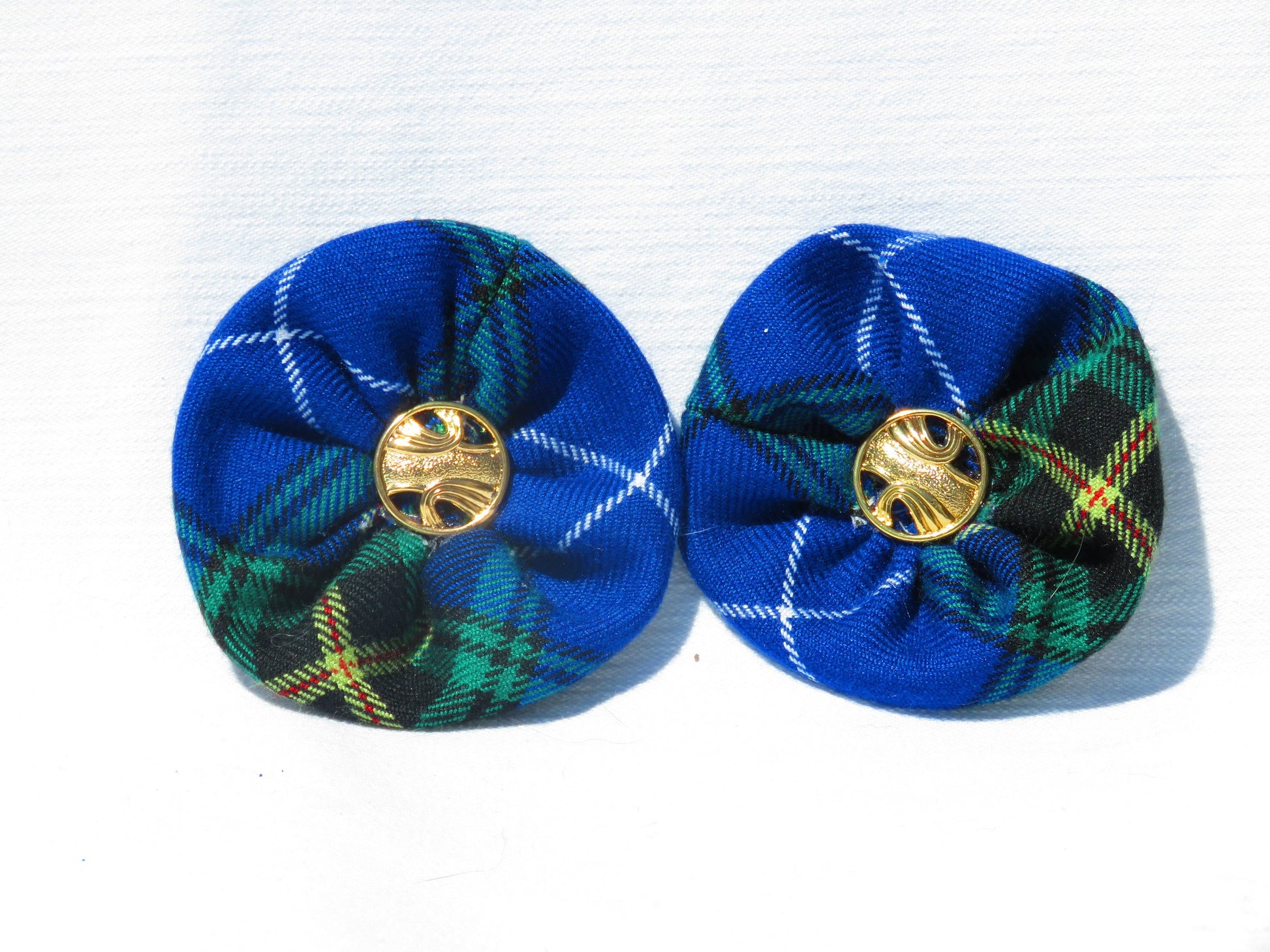 Nova Scotia Tartan Shoe Clips-Taylors Tartans