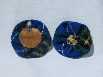 Nova Scotia Tartan Shoe Clips