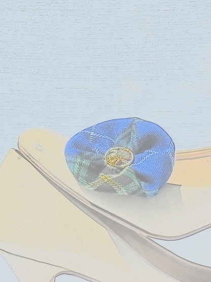 Nova Scotia Tartan Shoe Clips