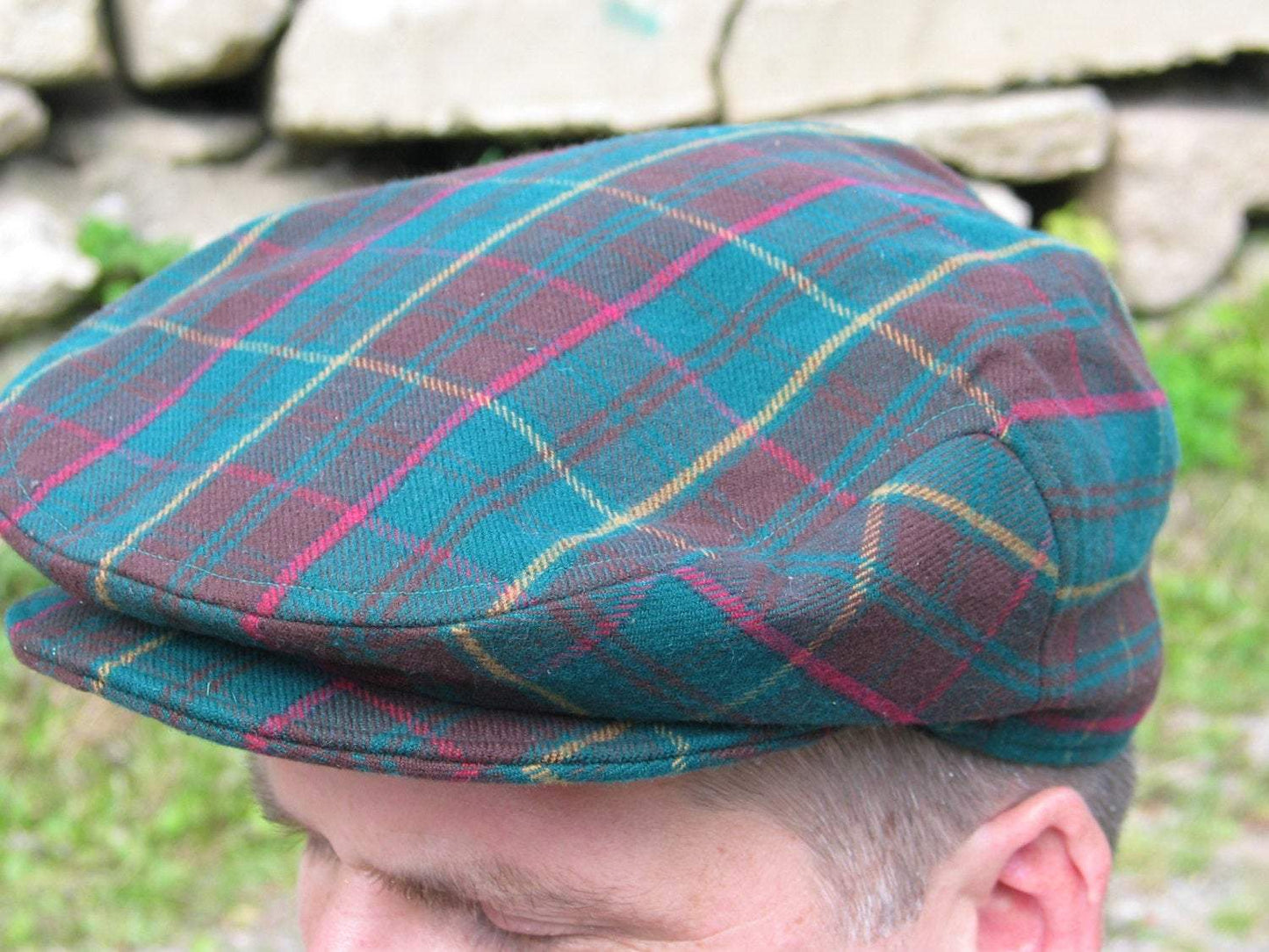 Ontario Tartan Flat Cap-Taylors Tartans