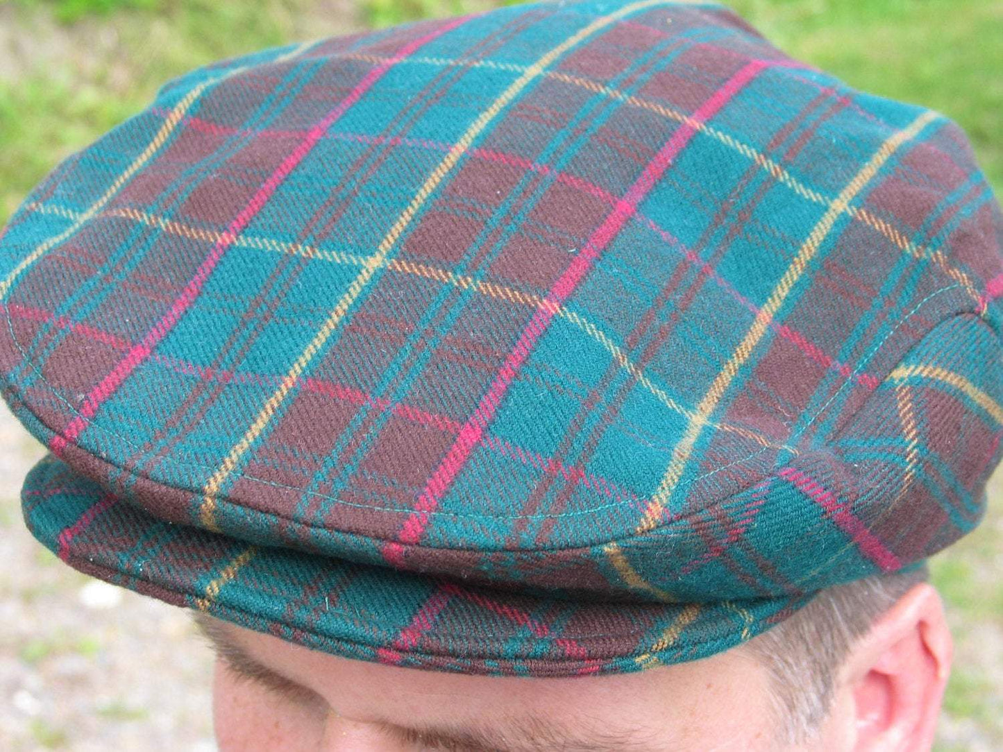 Ontario Tartan Flat Cap-Taylors Tartans