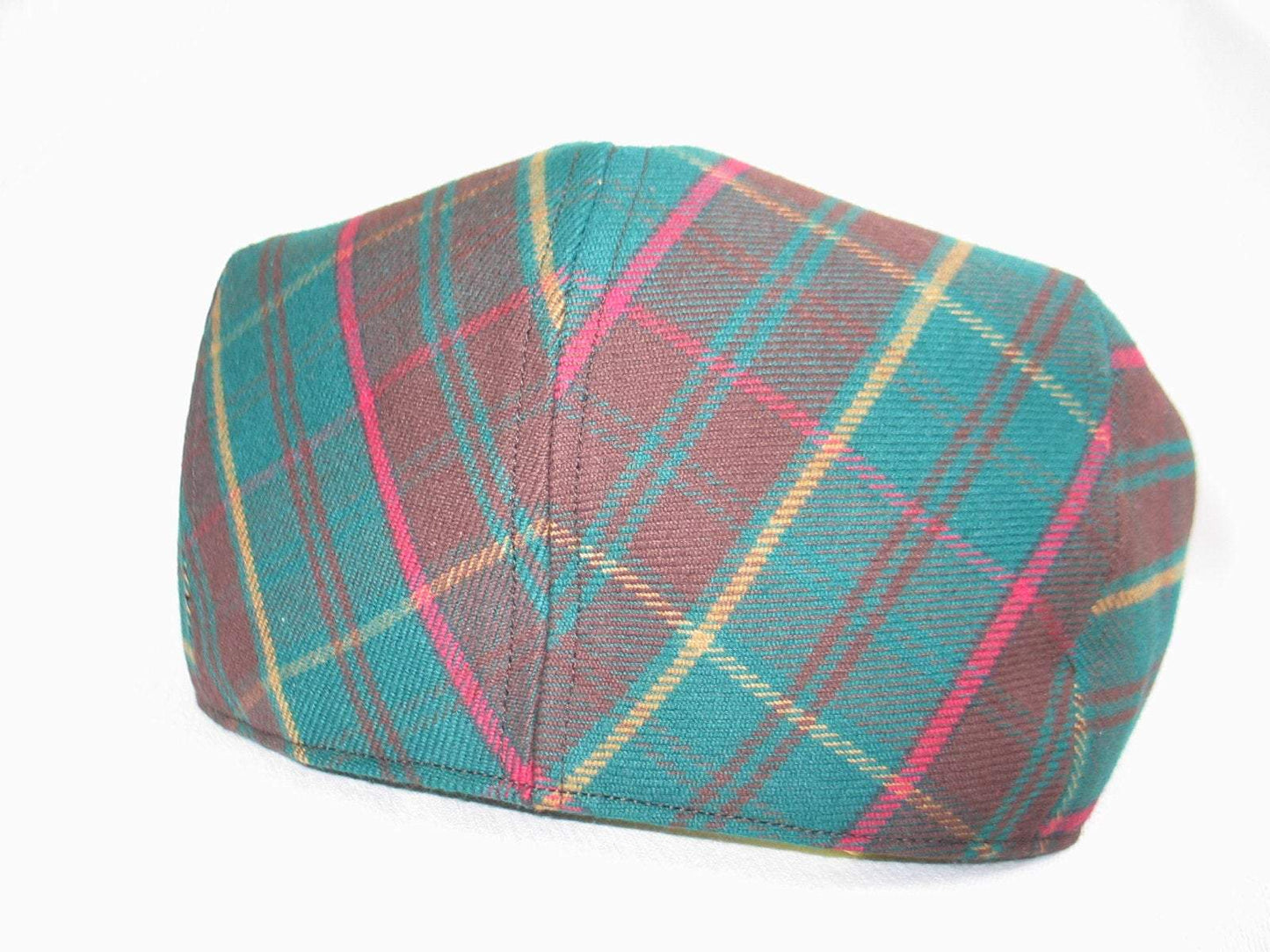 Ontario Tartan Flat Cap