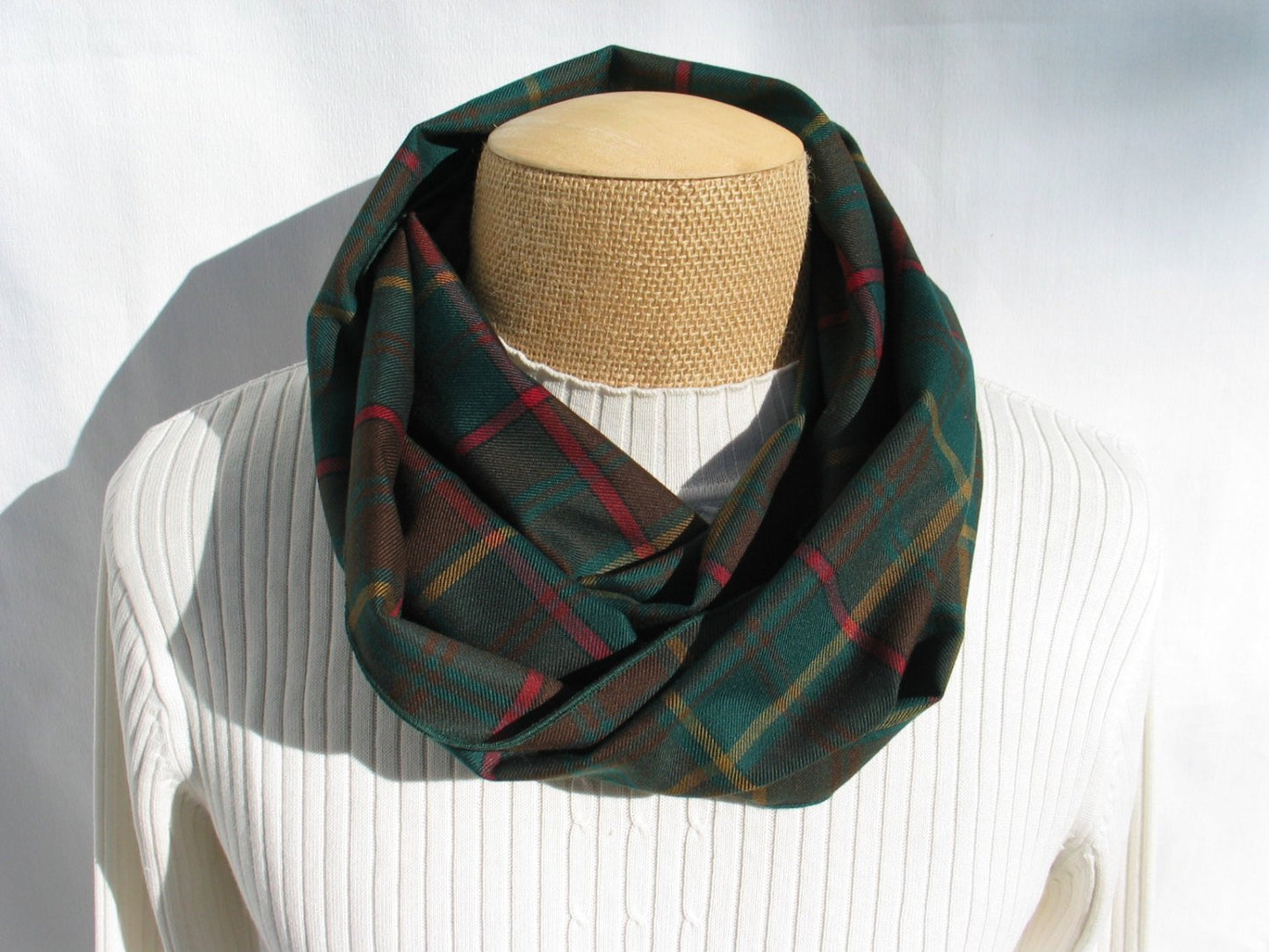 Ontario Tartan Infinity Scarf-Taylors Tartans