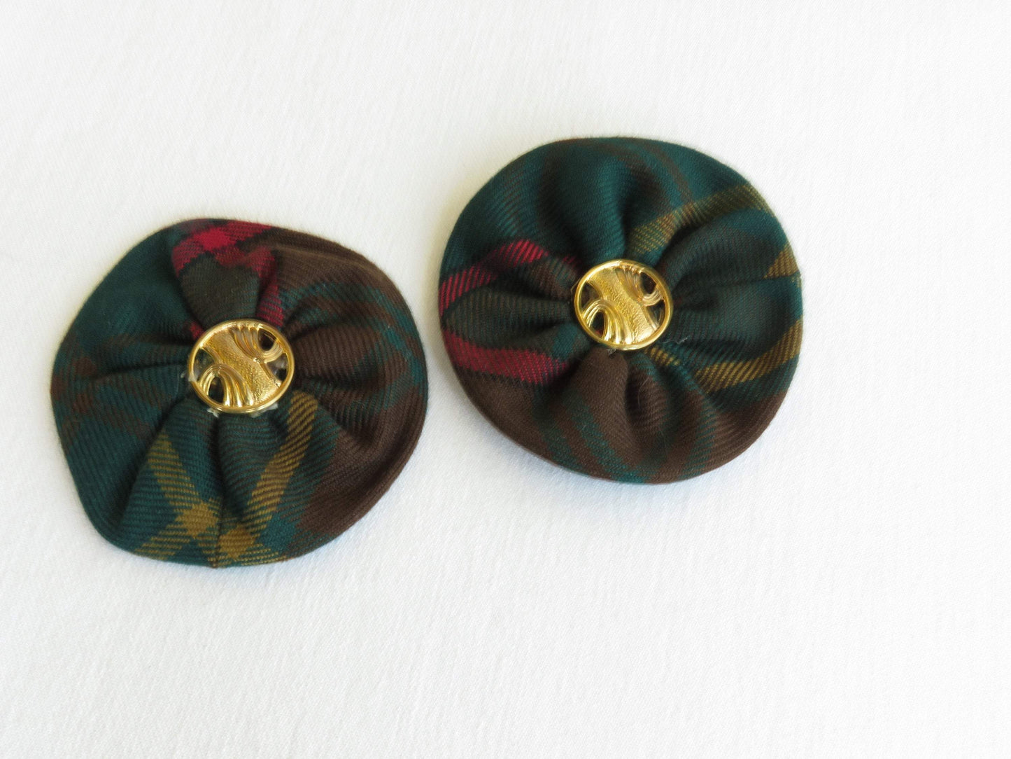 Ontario Tartan Shoe Clips-Taylors Tartans