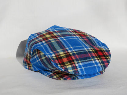 Oromocto Tartan Flat Cap-Taylors Tartans