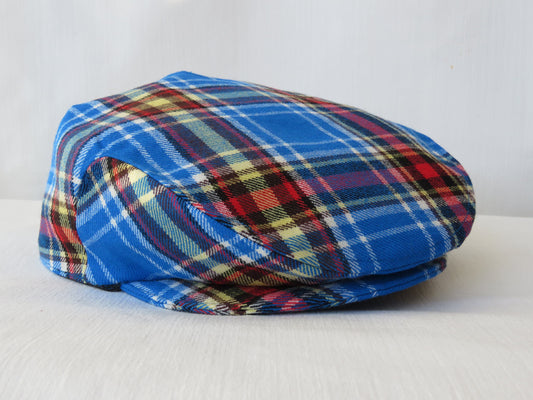 Oromocto Tartan Flat Cap-Taylors Tartans