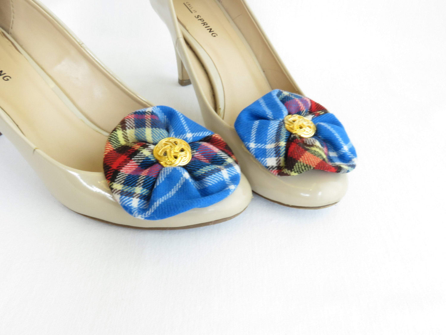 Oromocto Tartan Shoe Clips