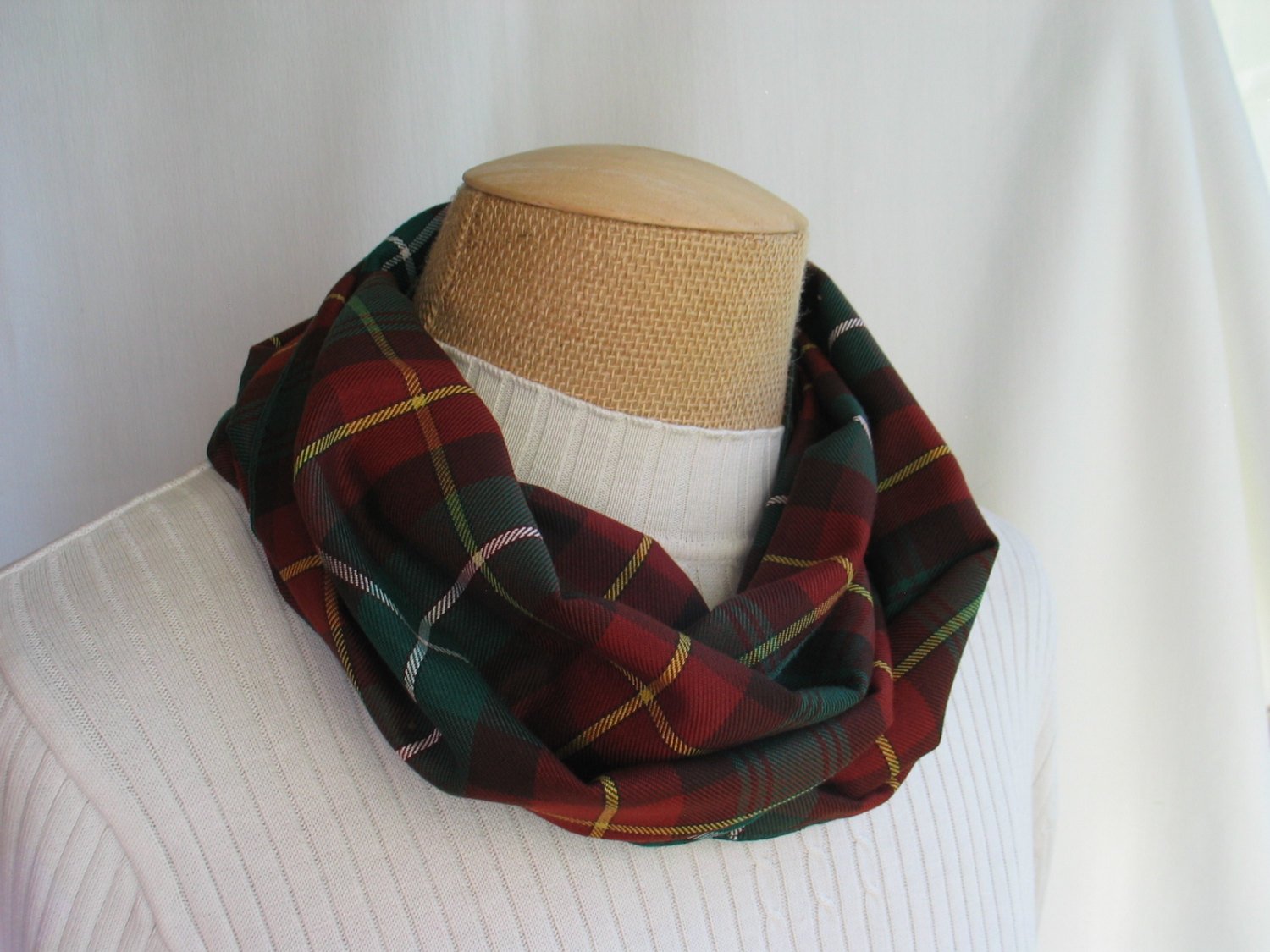 Prince Edward Island Tartan Infinity Scarf-Taylors Tartans