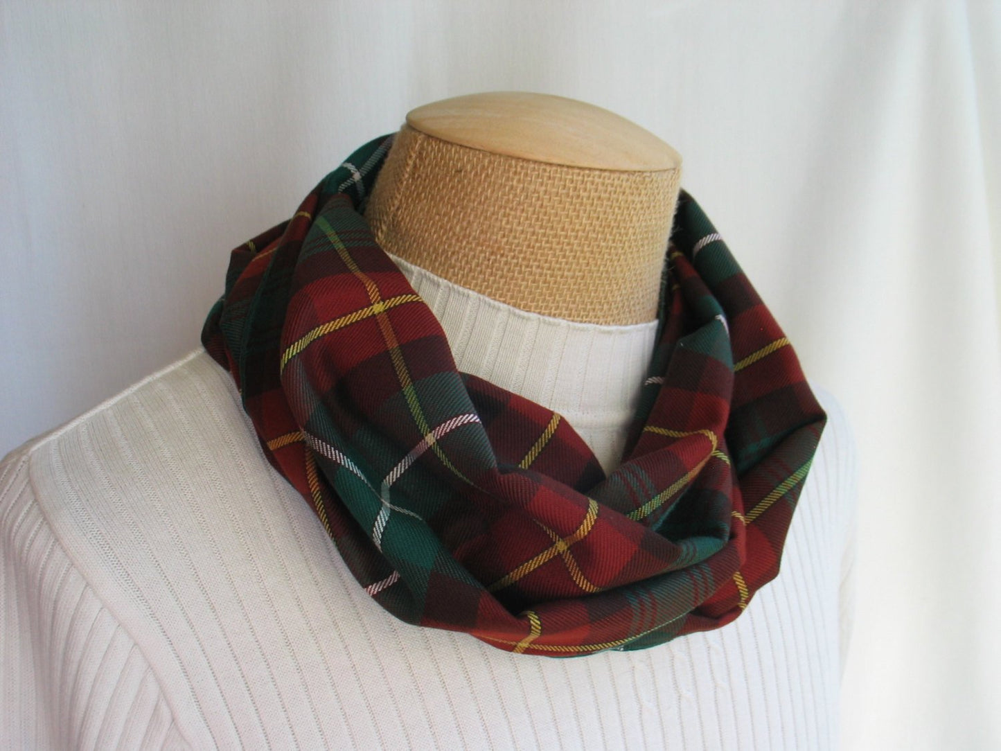 Prince Edward Island Tartan Infinity Scarf