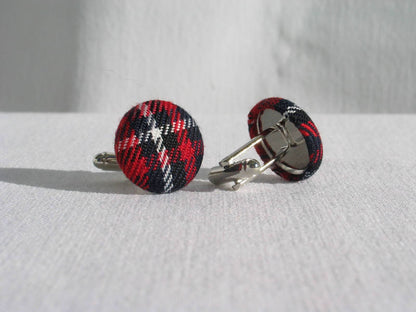 Quebec Tartan Cuff Links-Taylors Tartans