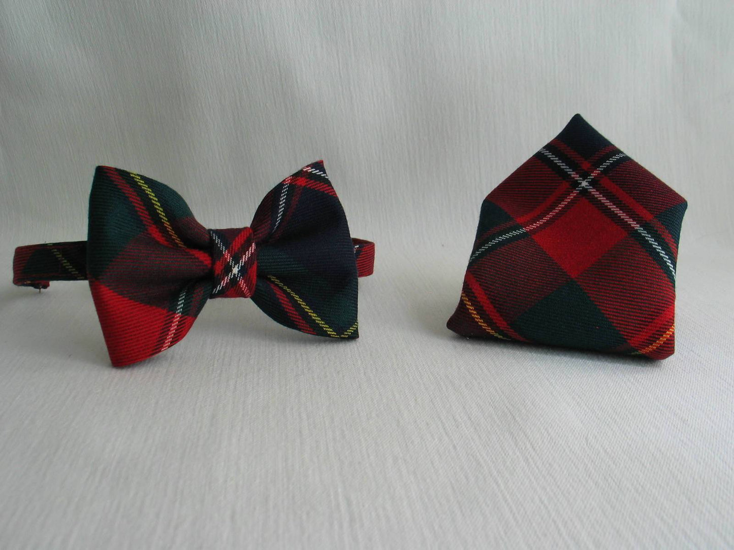 Quebec Tartan Cuff Links