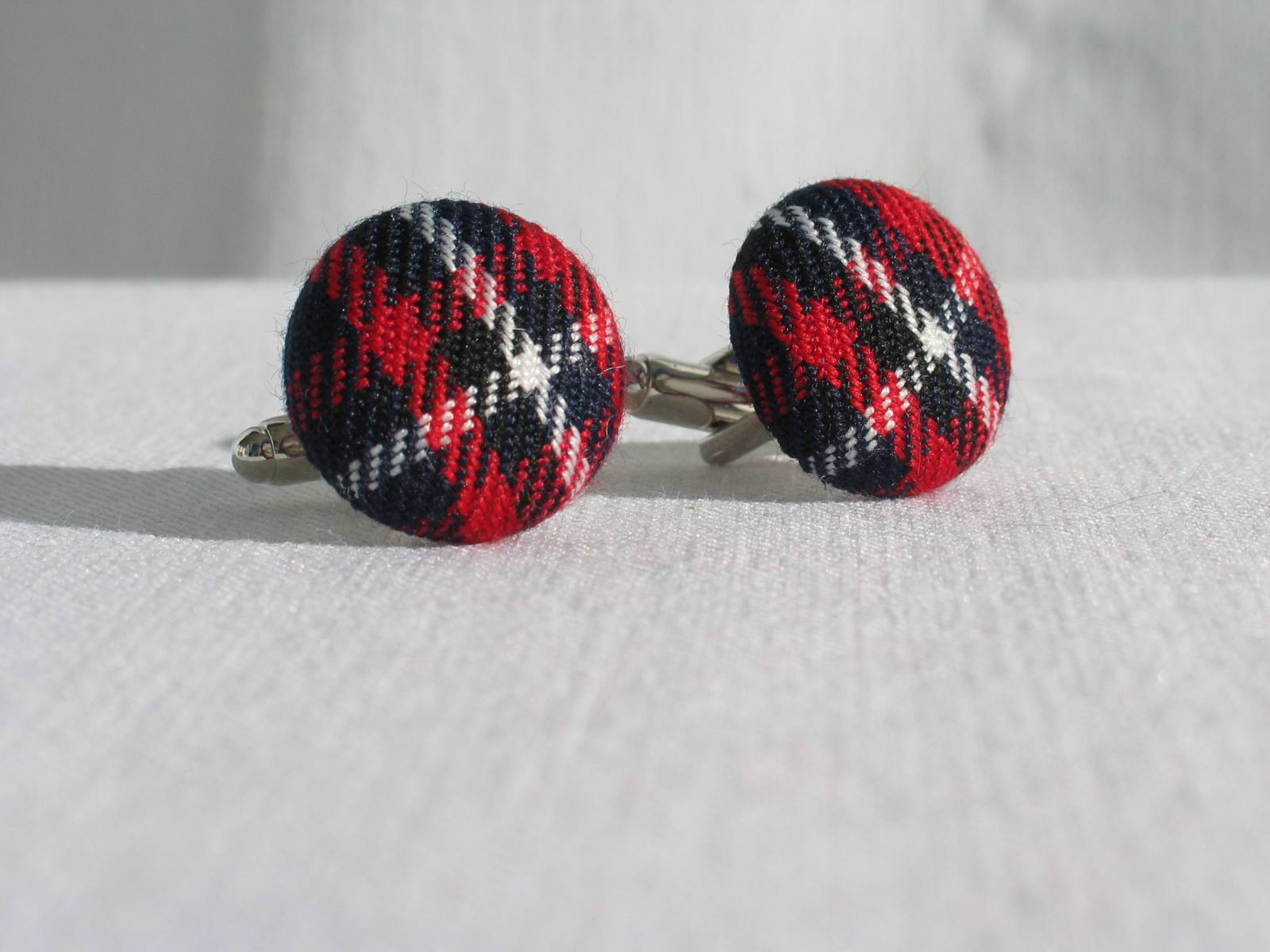 Quebec Tartan Cuff Links-Taylors Tartans