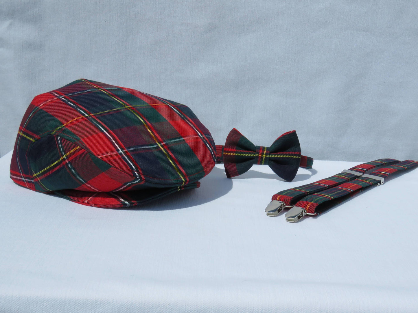 Quebec Tartan Flat Cap-Taylors Tartans