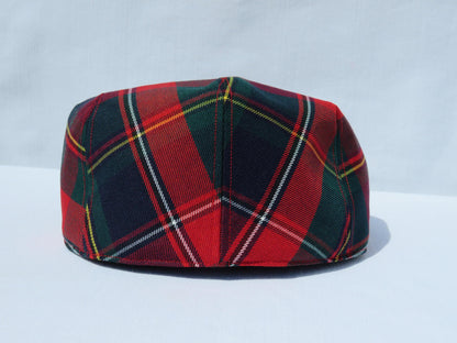 Quebec Tartan Flat Cap