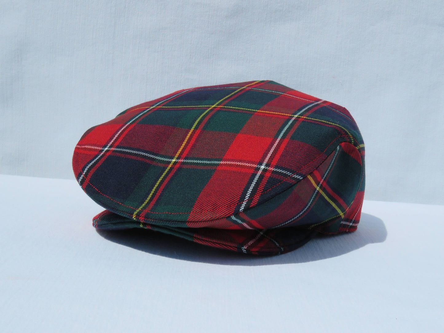 Quebec Tartan Flat Cap