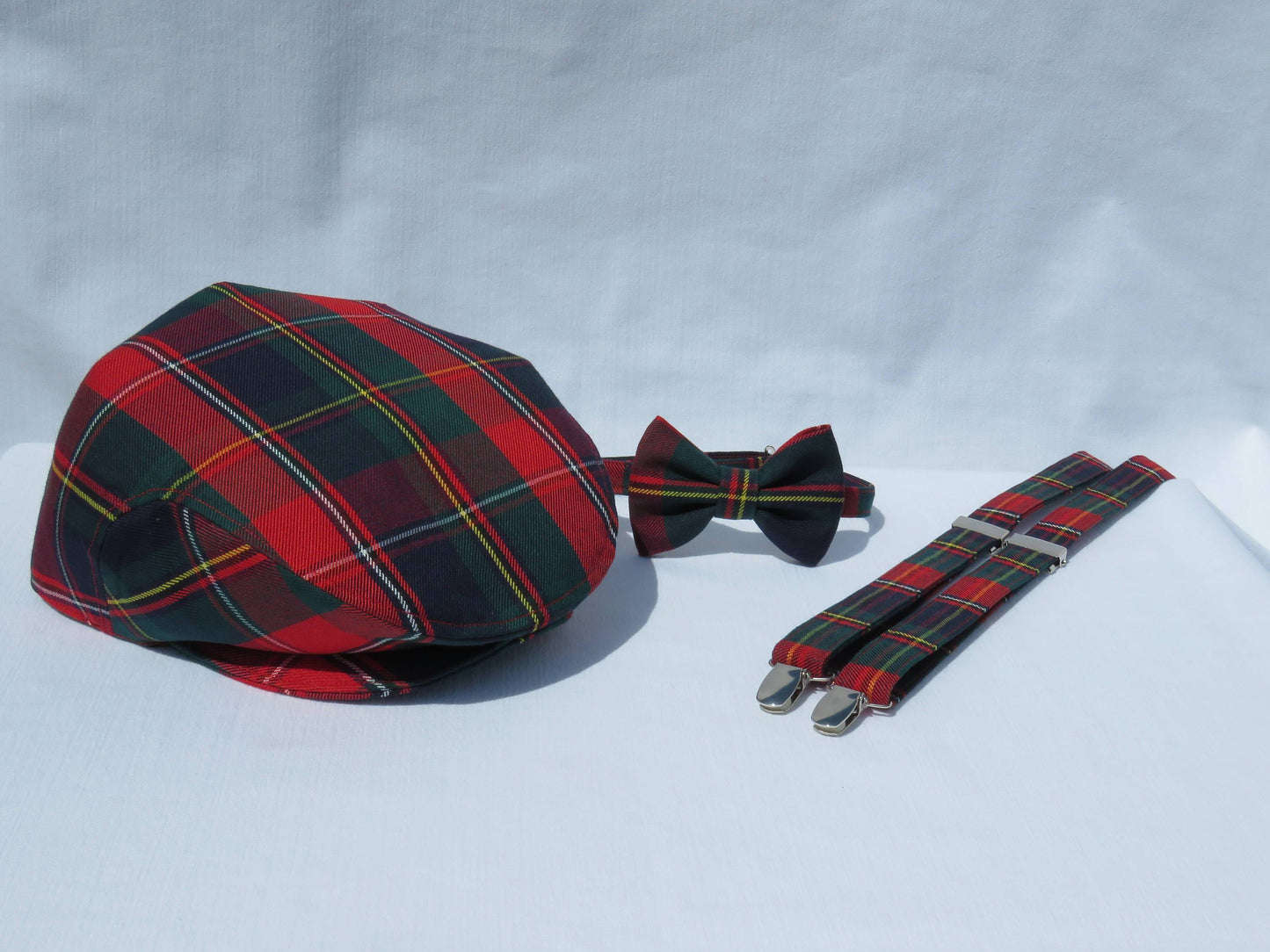 Quebec Tartan Flat Cap