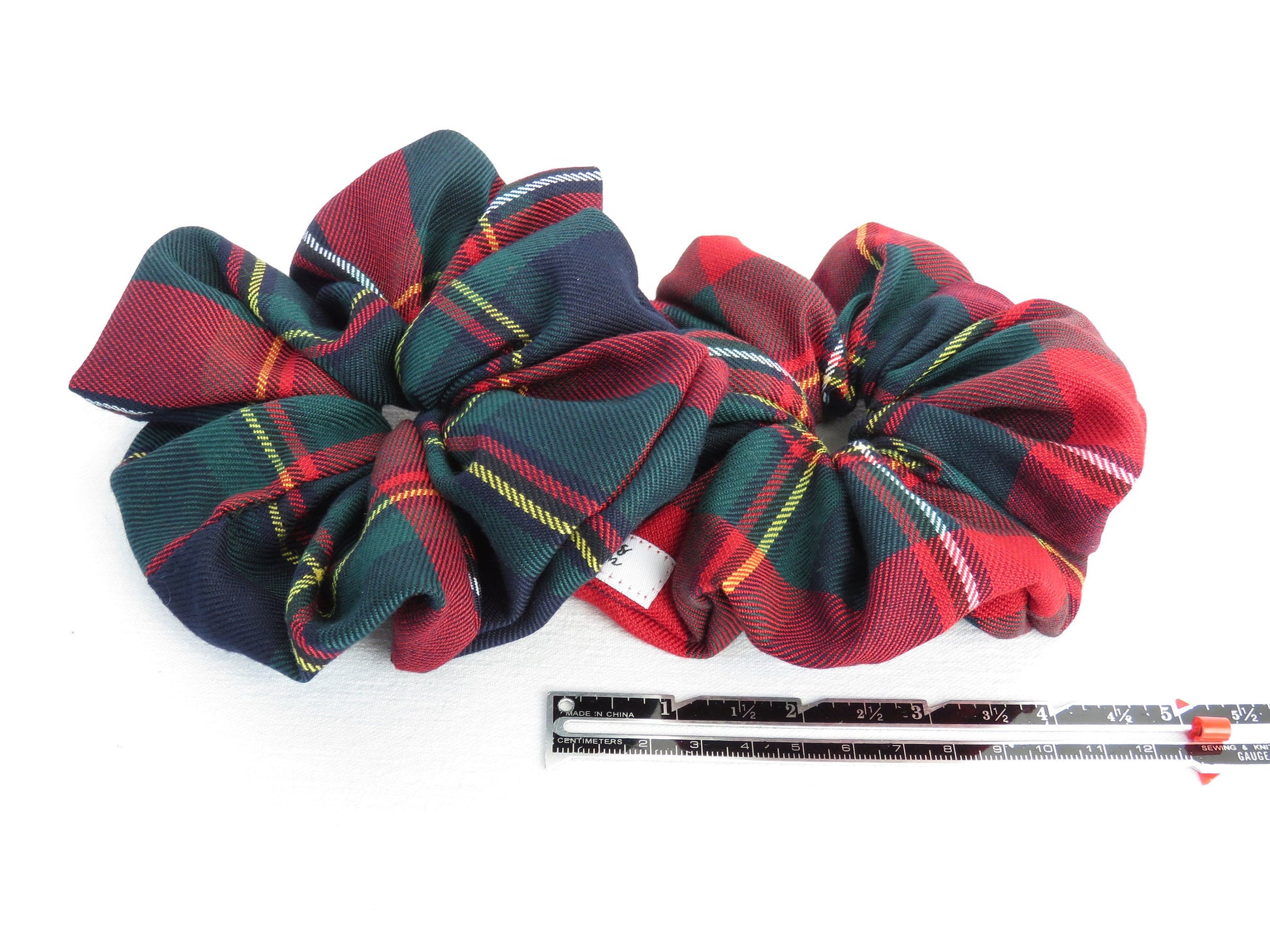 Quebec Tartan Scrunchie-Taylors Tartans