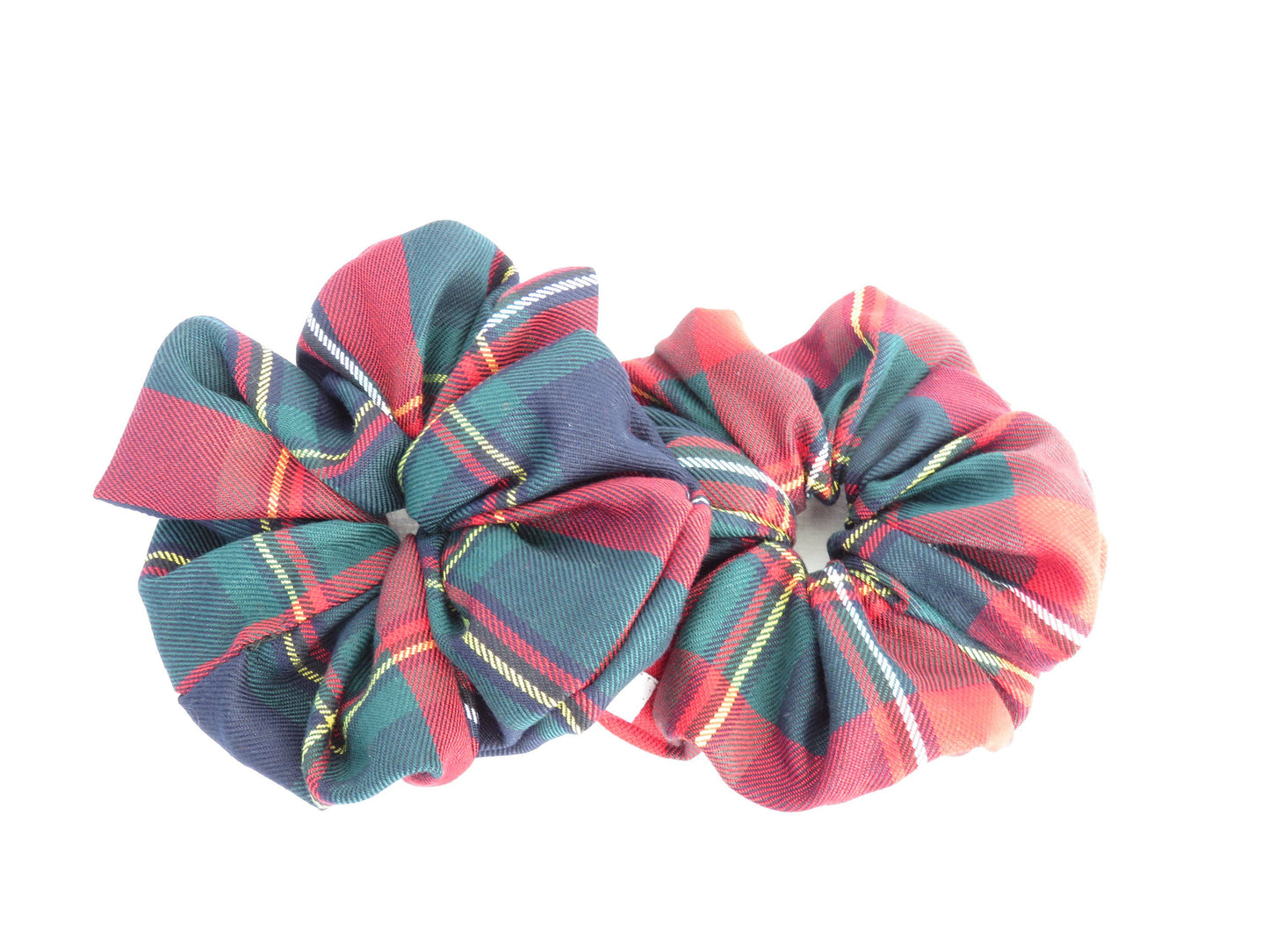 Quebec Tartan Scrunchie