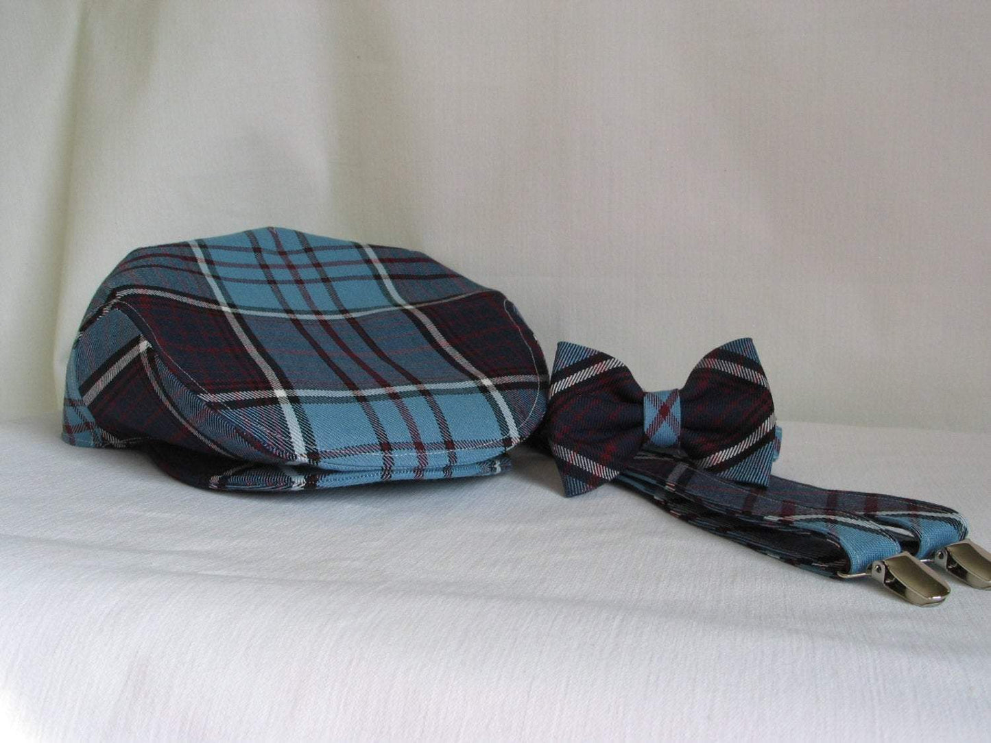 RCAF Royal Canadian Air Force Tartan Flat Cap