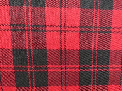 Red Menzies Tartan Fabri-Taylors Tartans