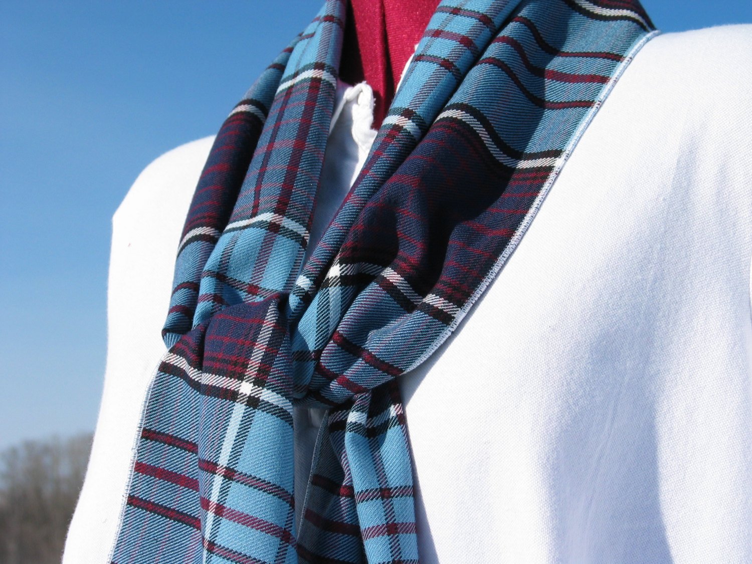 Royal Canadian Air Force Tartan Scarf-Taylors Tartans