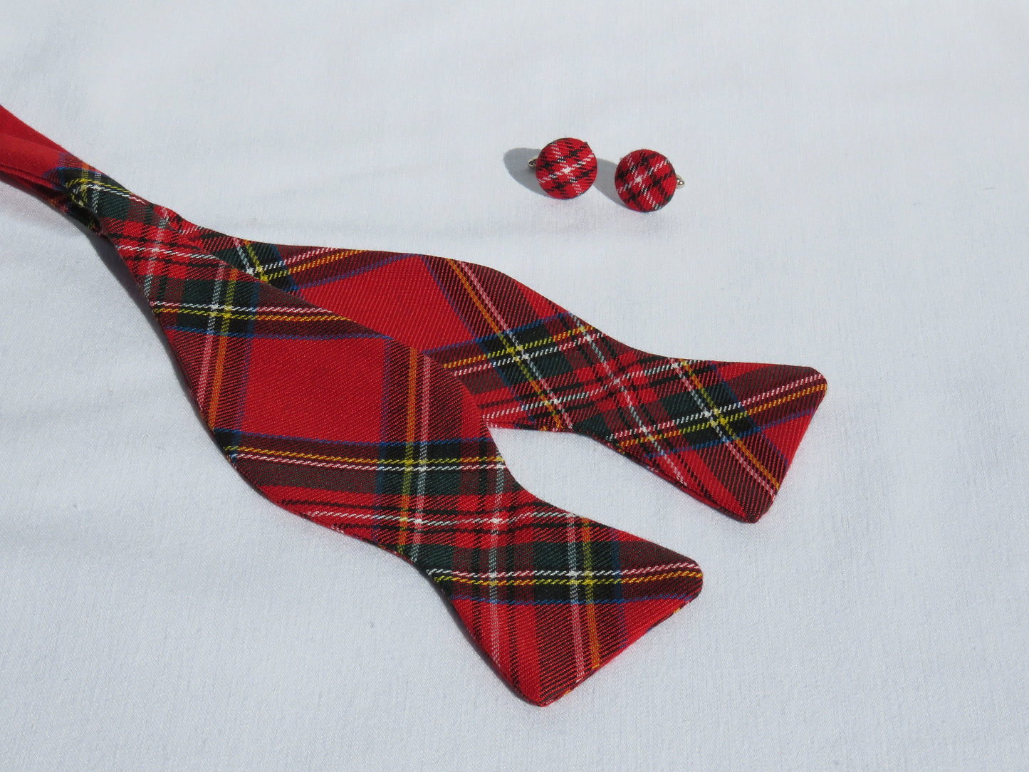 Royal Stewart Tartan Freestyle Bow Tie