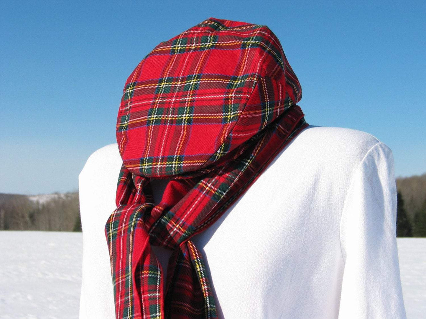 Royal Stewart Newsboy Flat Cap and Scarf-Taylors Tartans