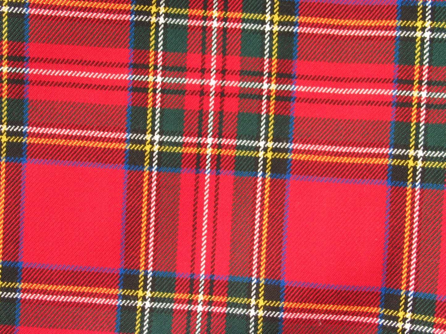 Tissu tartan Royal Stewart