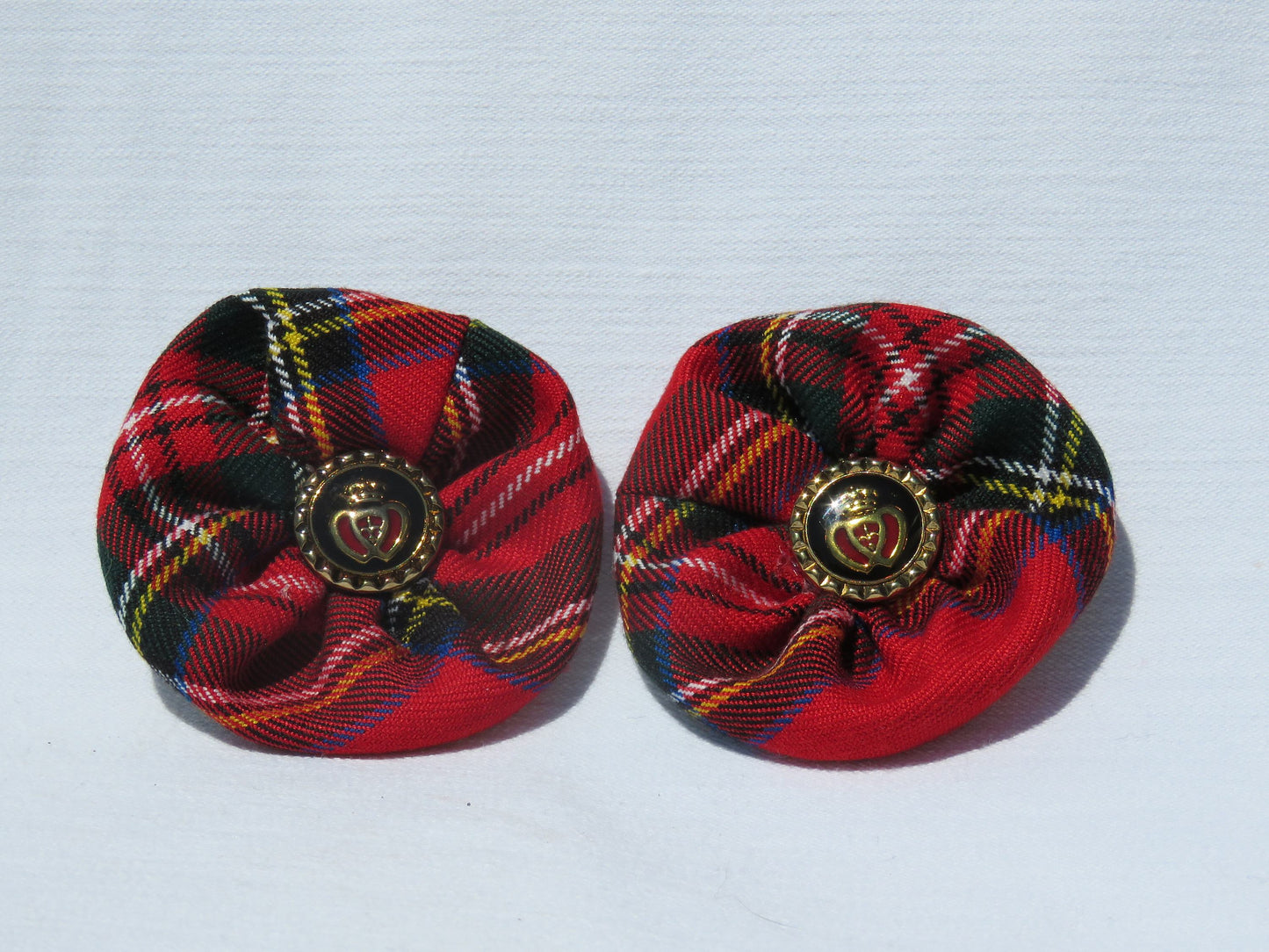 Royal Stewart Tartan Shoe Clips-Taylors Tartans