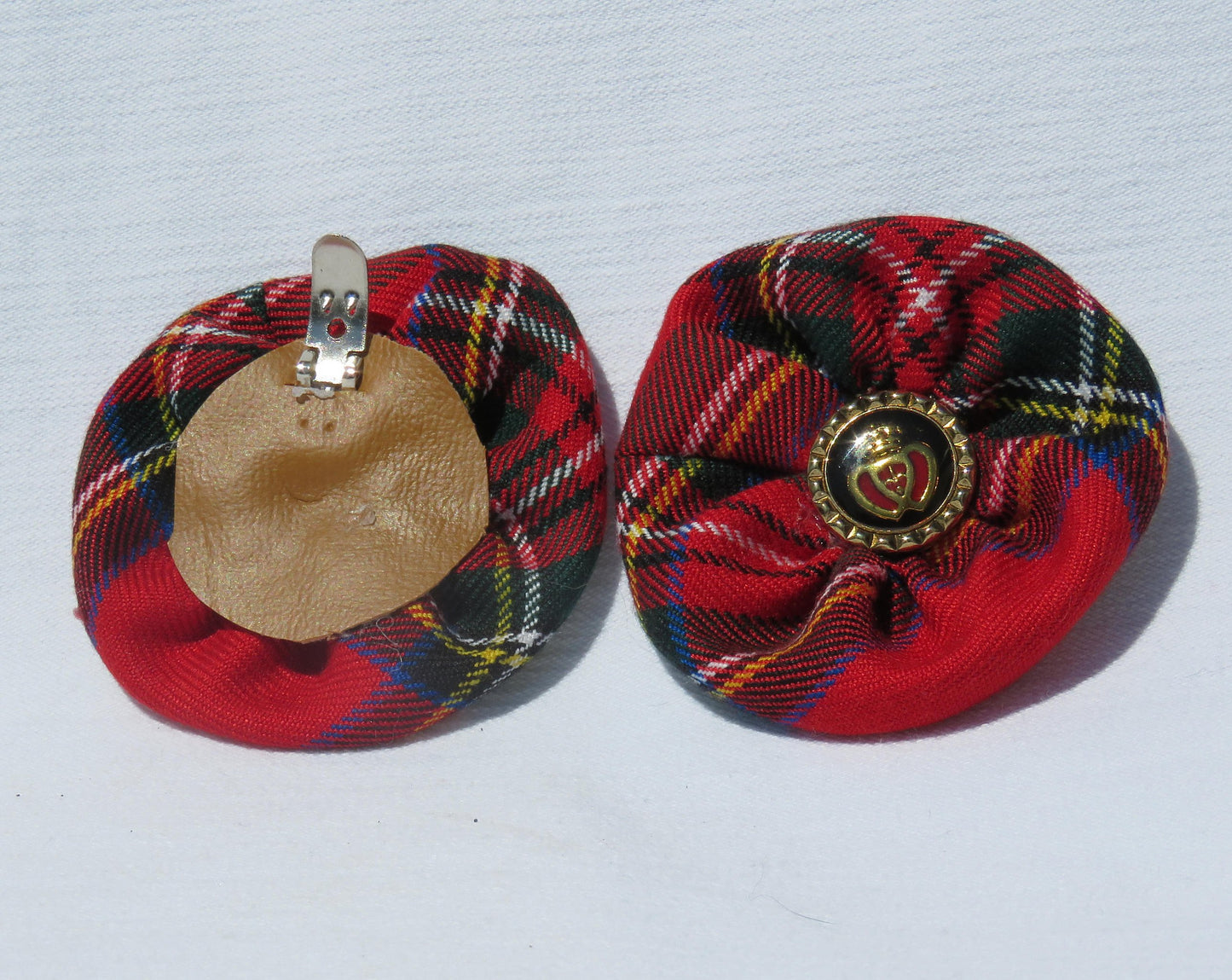 Royal Stewart Tartan Shoe Clips