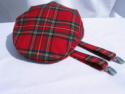 Royal Stewart Tartan Suspenders