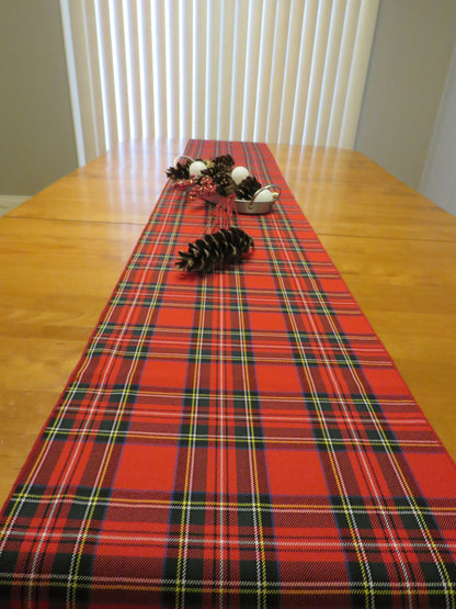 Royal Stewart Tartan Table Runner-Taylors Tartans