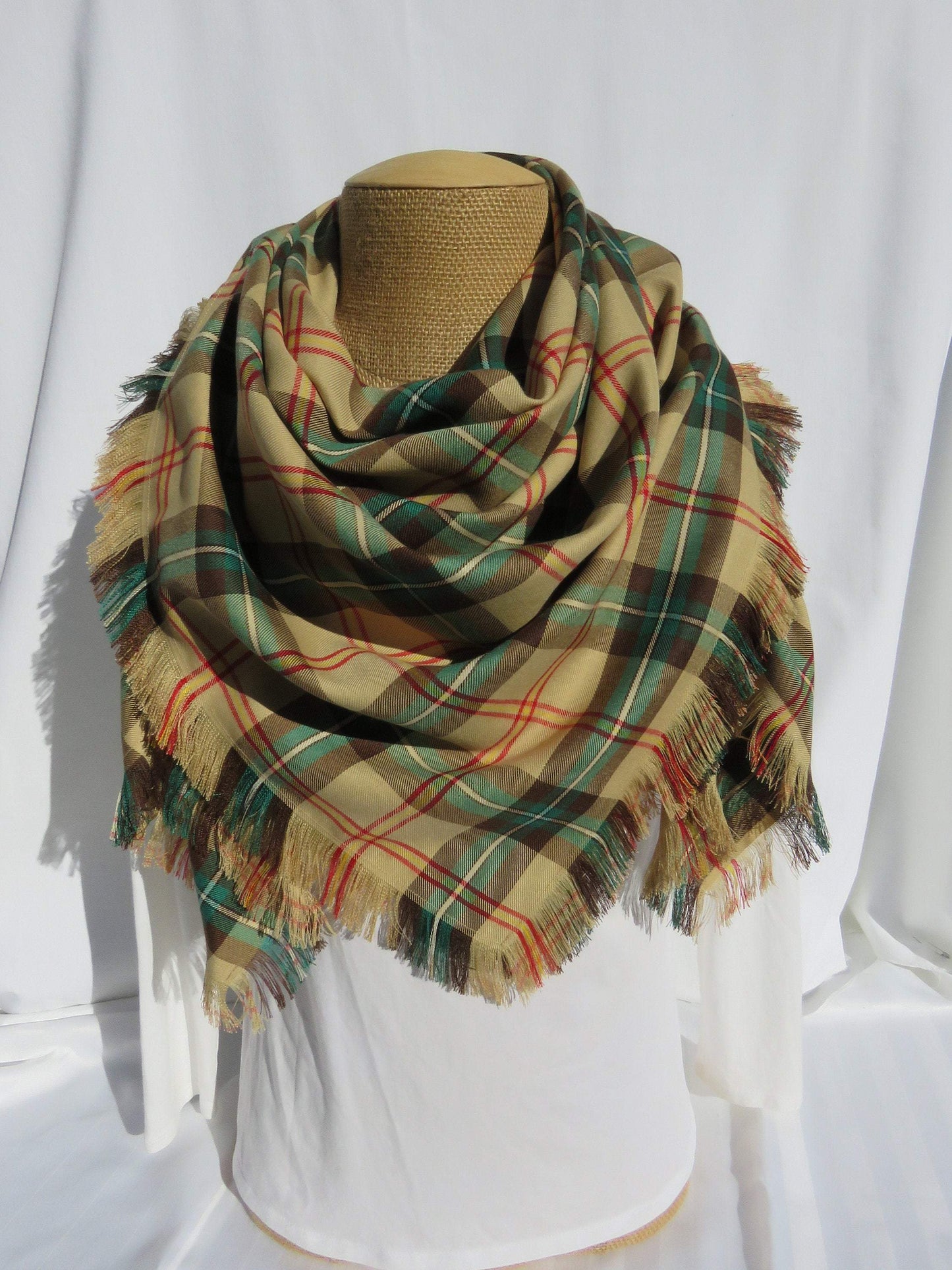 Saskatchewan Tartan Blanket Scarf-Taylors Tartans