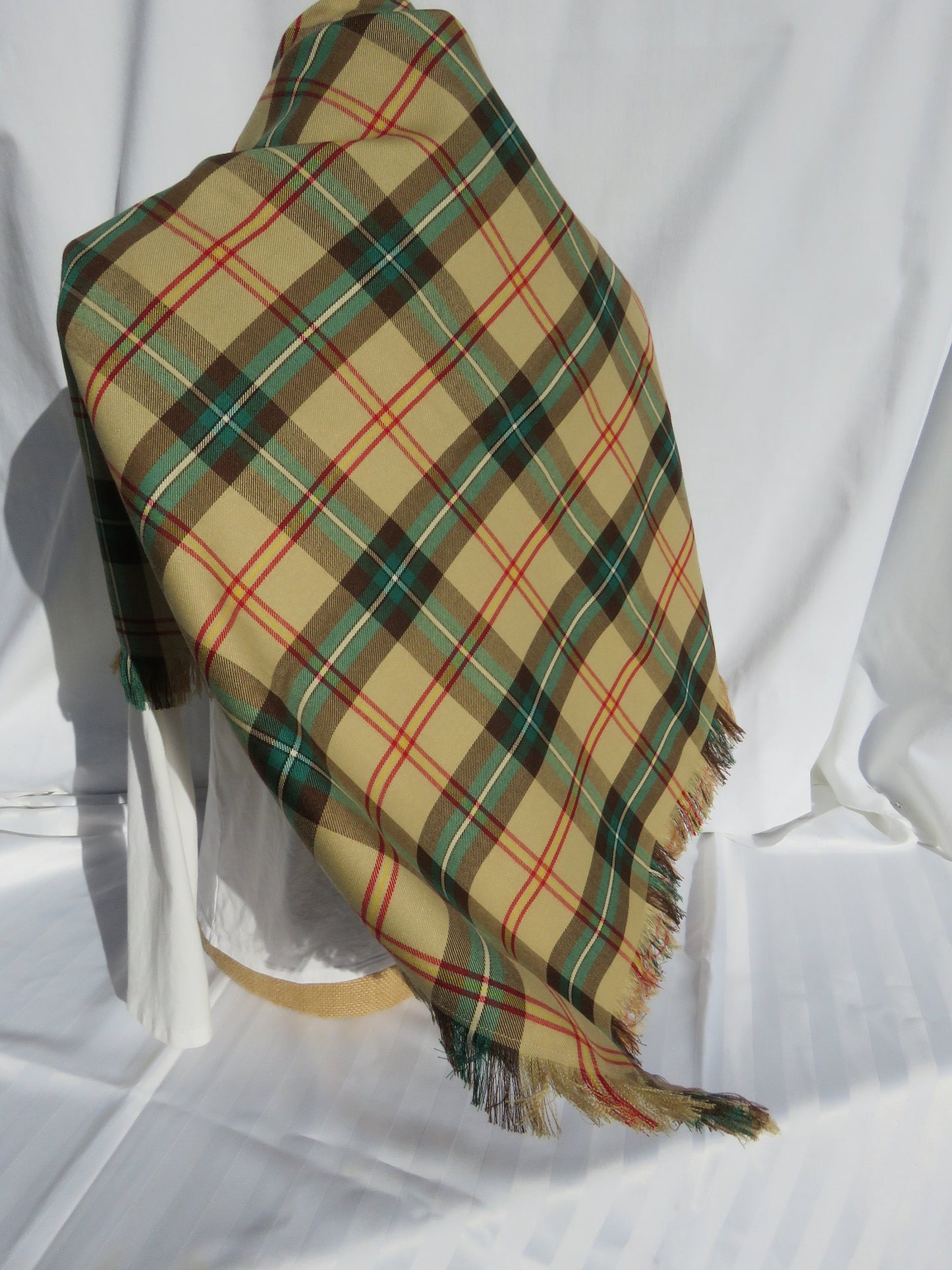 Saskatchewan Tartan  Blanket Scarf