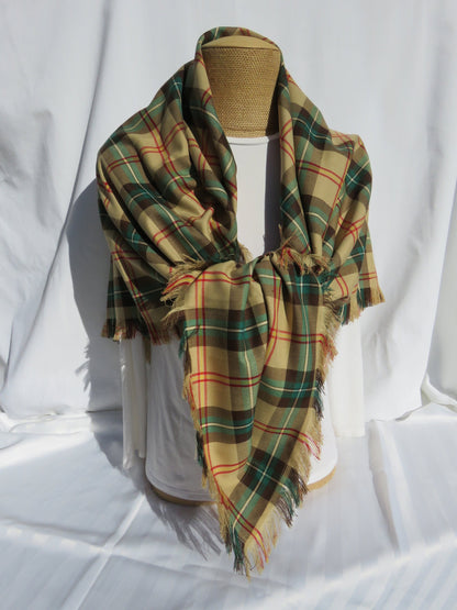 Saskatchewan Tartan  Blanket Scarf