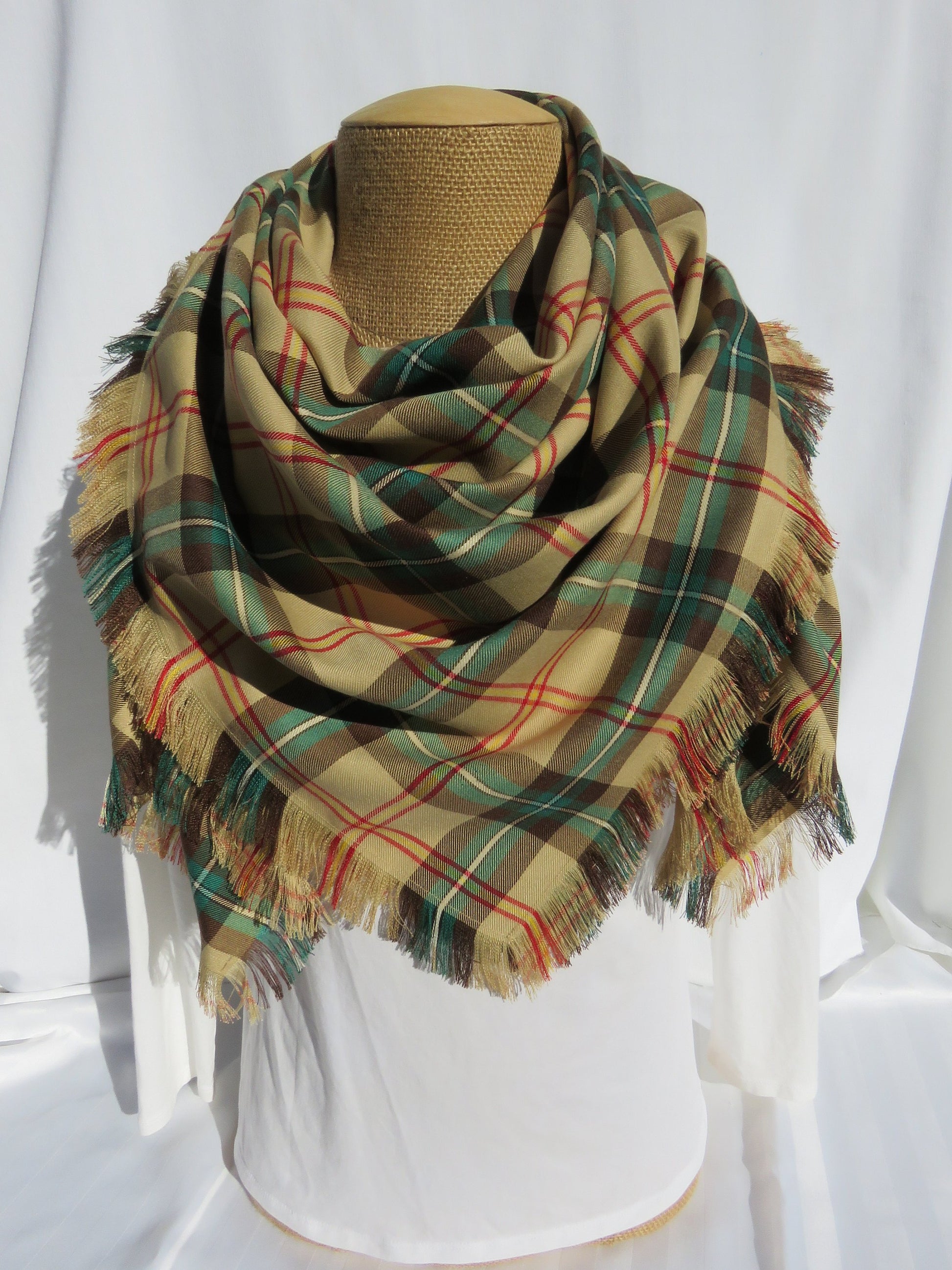 Saskatchewan Tartan Blanket Scarf-Taylors Tartans