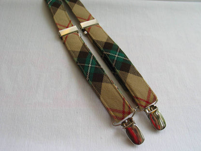 Saskatchewan Tartan Cuff Links