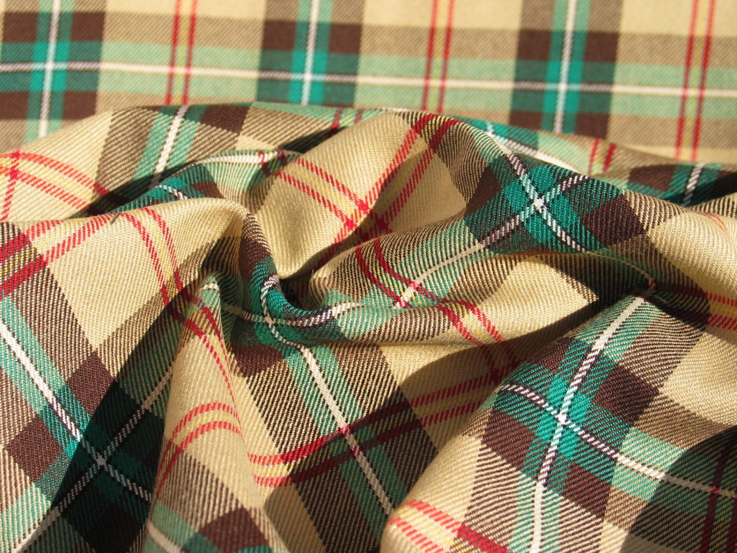 Saskatchewan Tartan Fabric-Taylors Tartans