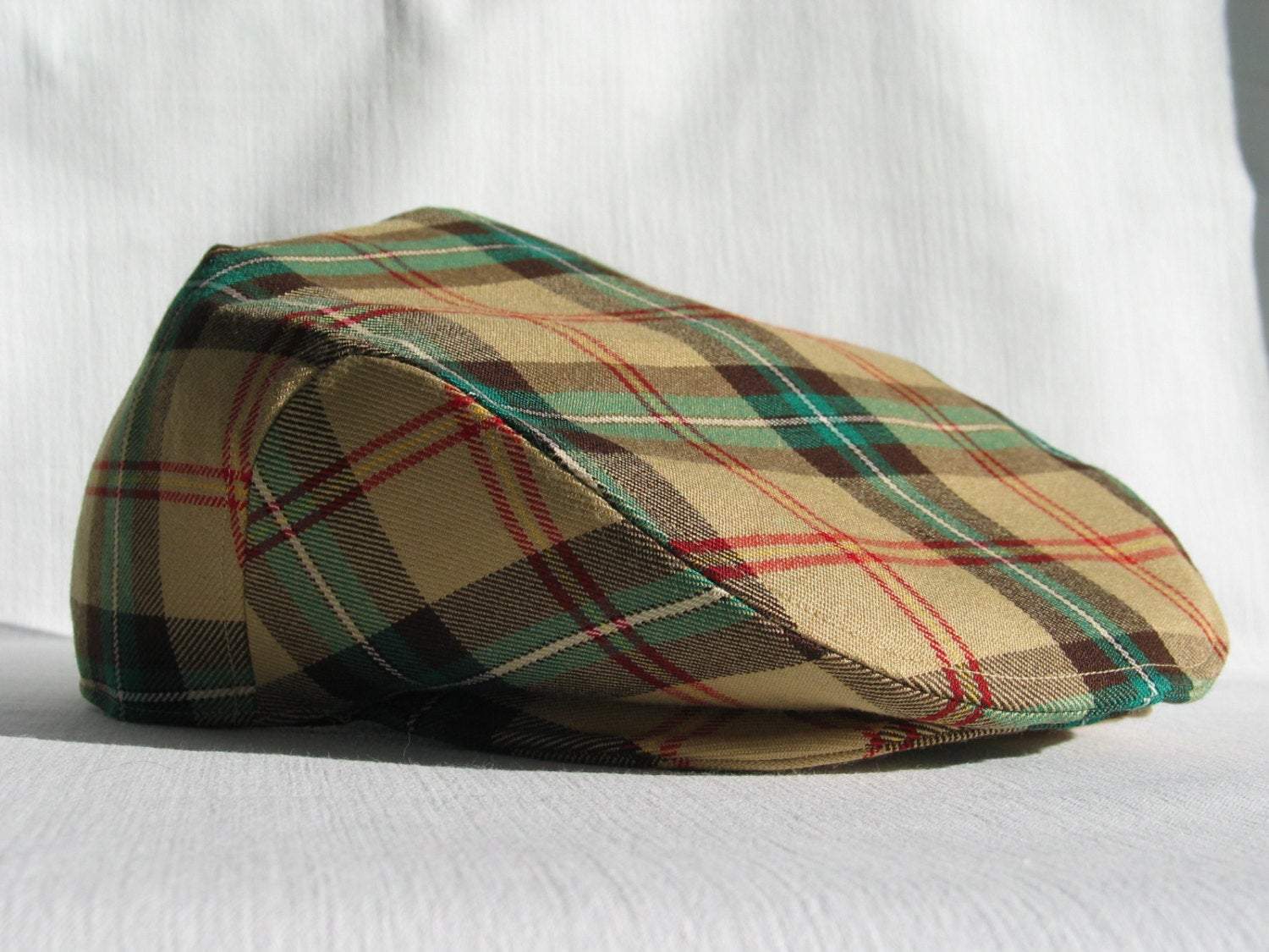 Saskatchewan Tartan Flat Cap-Taylors Tartans