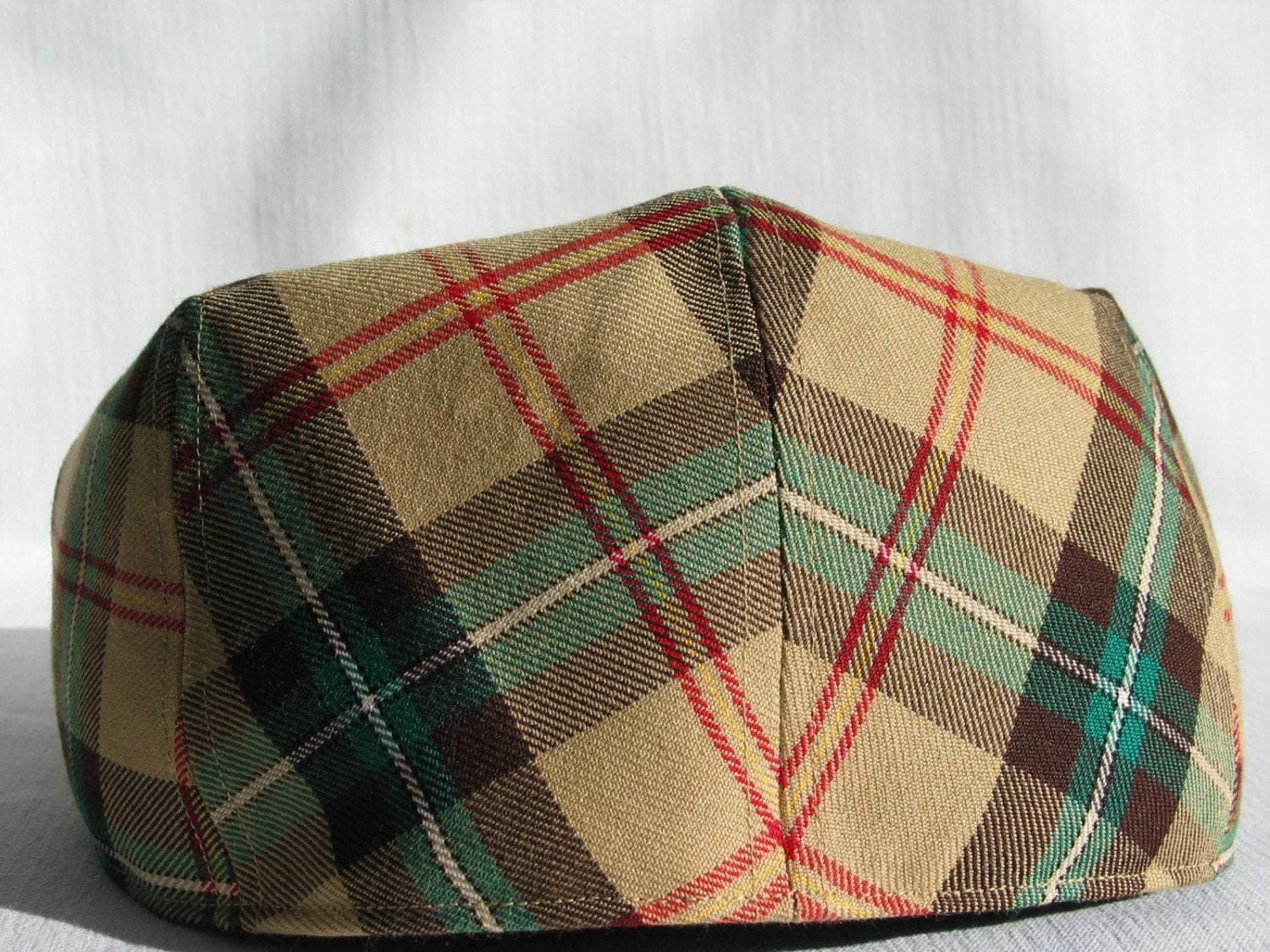 Saskatchewan Tartan Flat Cap-Taylors Tartans