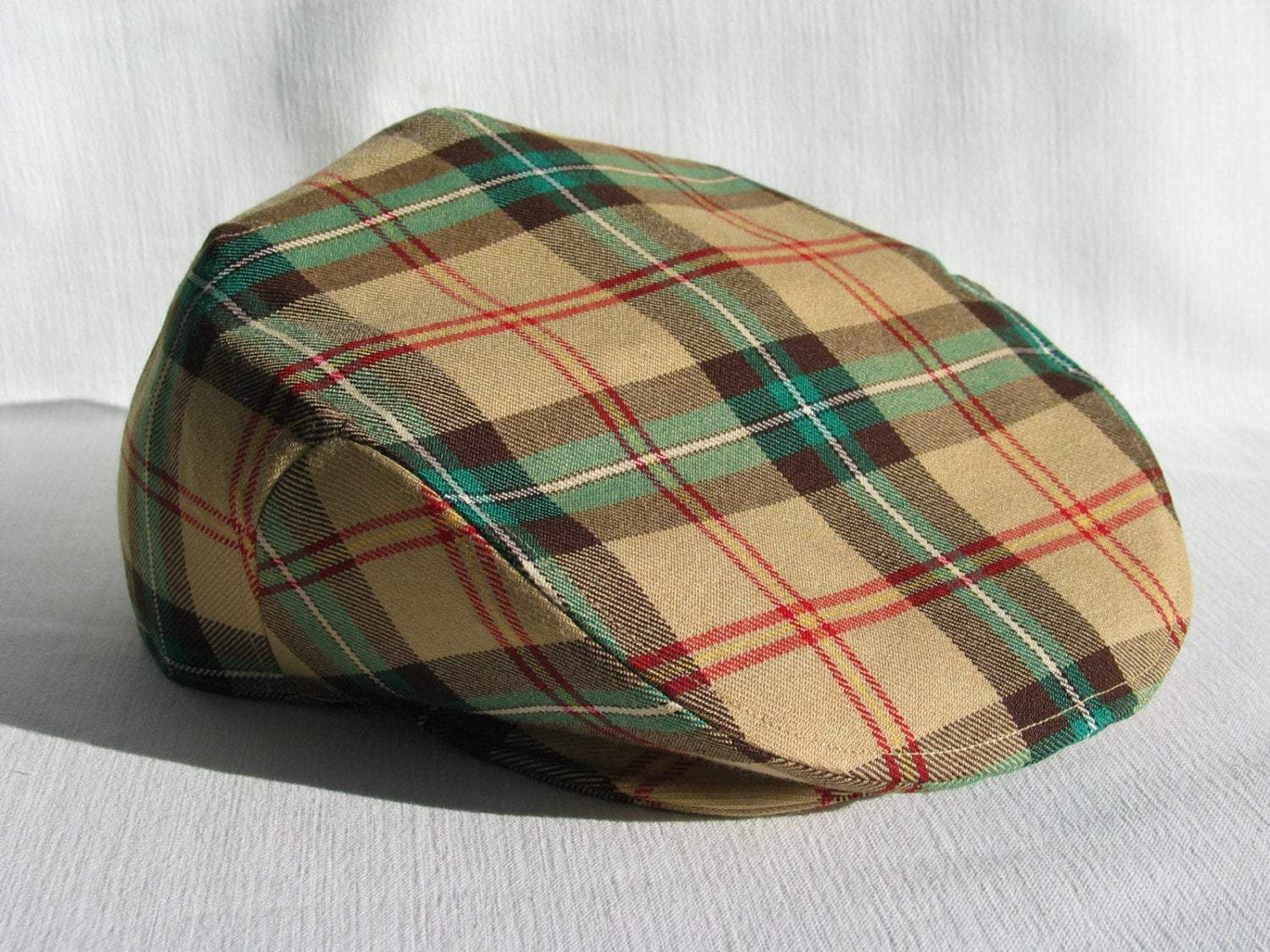 Saskatchewan Tartan Flat Cap-Taylors Tartans