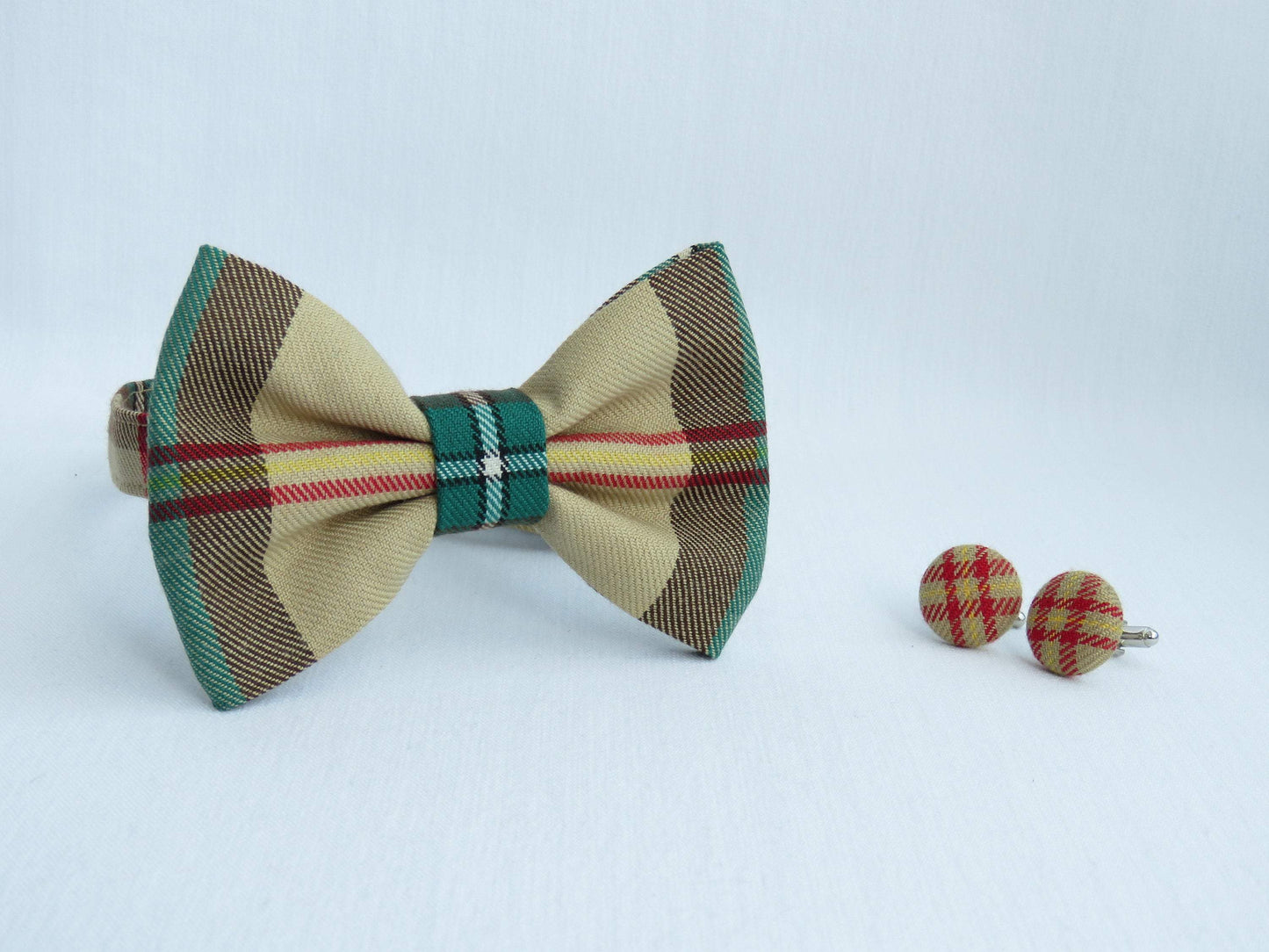 Saskatchewan Tartan Freestyle Bow Tie