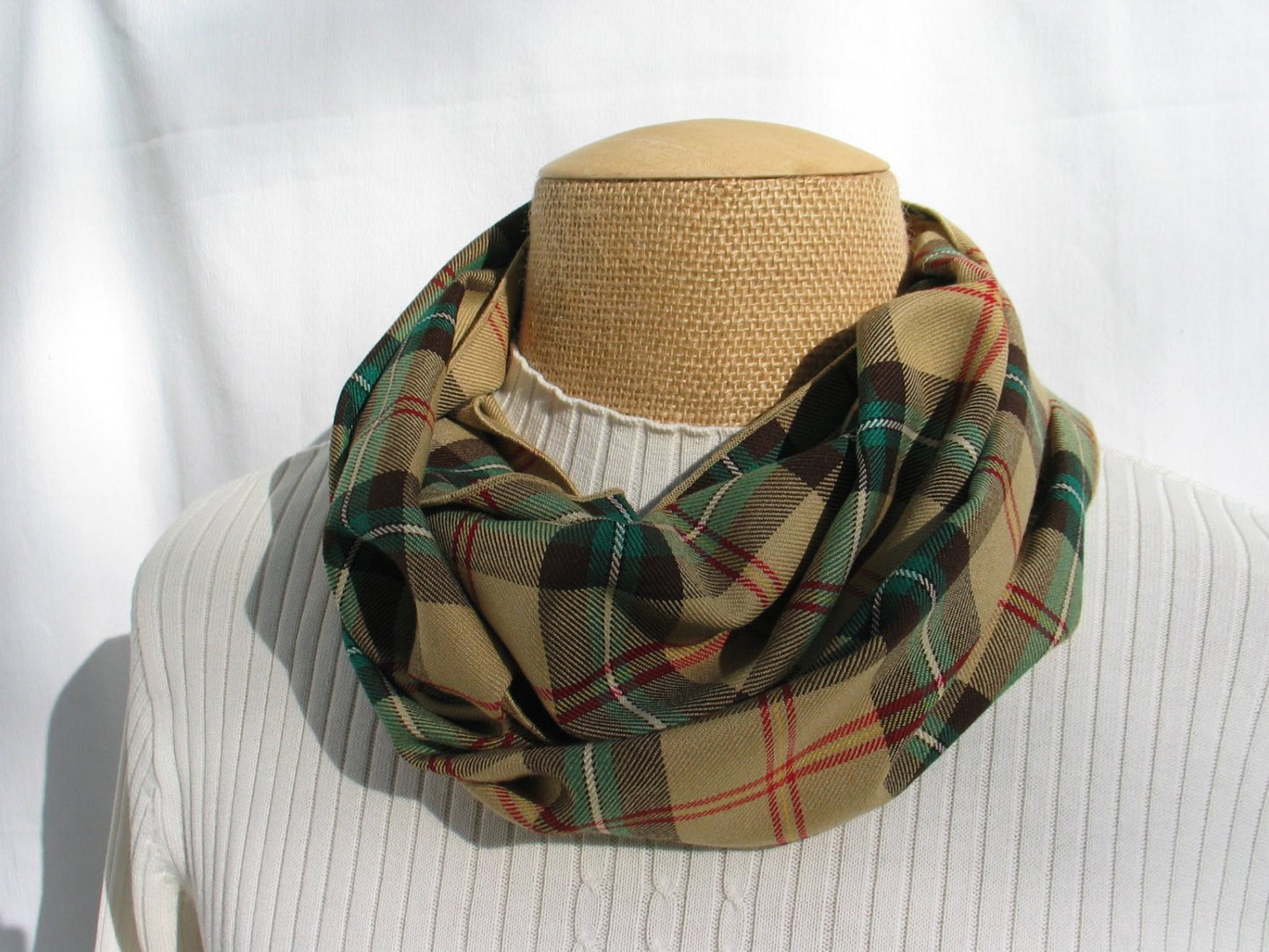 Saskatchewan Tartan Infinity Scarf-Taylors Tartans