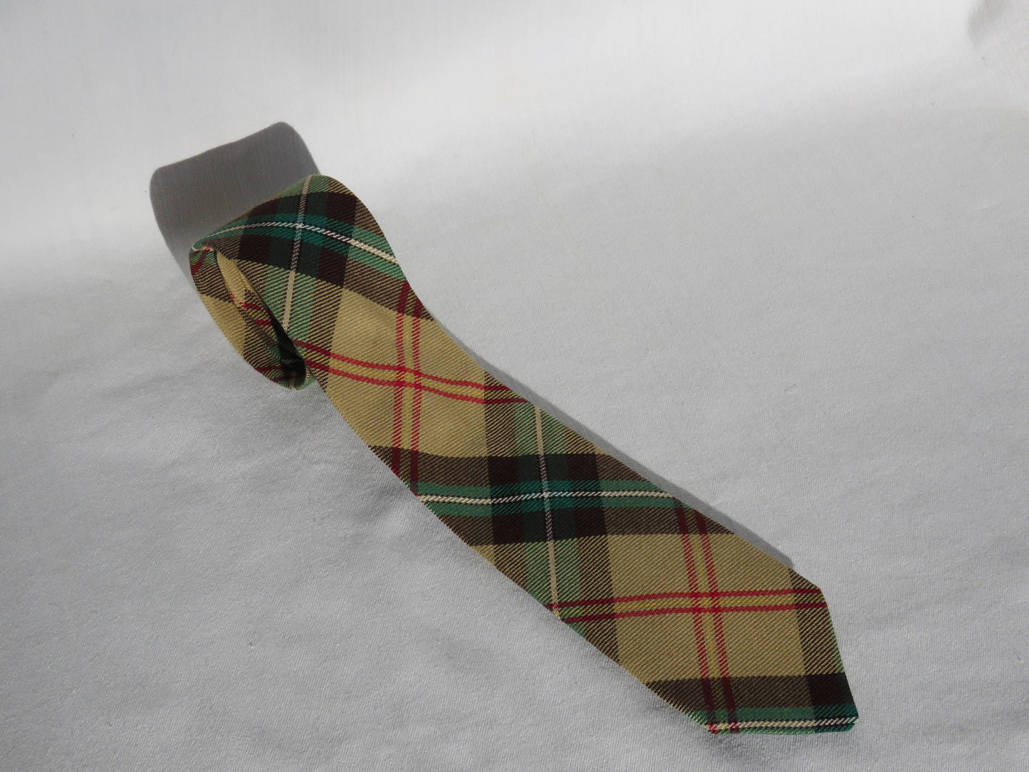 Saskatchewan Tartan Necktie