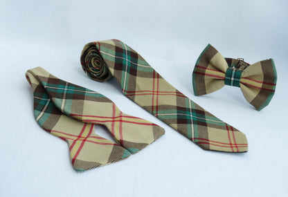 Saskatchewan Tartan Necktie