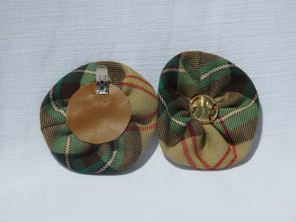 Saskatchewan Tartan Shoe Clip